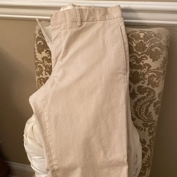Gucci Khaki Flat Front Pants - Picture 4 of 6